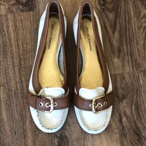 Leather flats - size 9.5